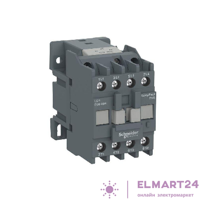 Контактор 4п E 20А 4НО AC1 220В 50/60Гц SchE LC1E09004M7