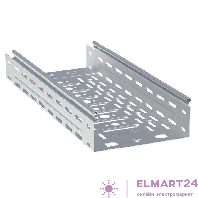 Лоток листовой перфорированный 100х300 L3000 0.8мм RAL EKF L10030001-RAL