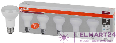 Лампа светодиодная LED Value LVR60 8SW/865 грибовидная матовая E27 230В 2х5 (уп.5шт) OSRAM 4058075584099