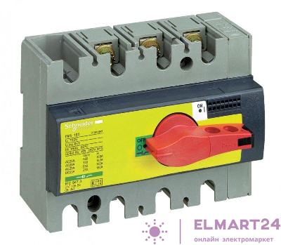 Выключатель-разъединитель 3п INS125 SchE 28926