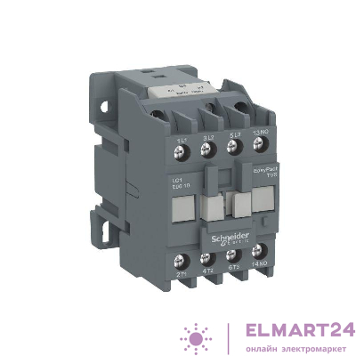 Контактор E 6А кат. 24В AC 1НЗ AC-3 400В SchE LC1E0601B7