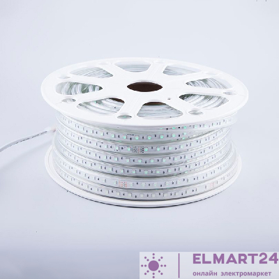 Cветодиодная LED лента Feron LS706, 60SMD(5050)/м 11Вт/м  50м IP65 220V RGB 32718