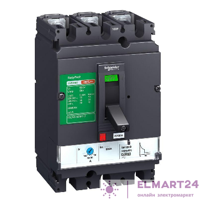 Выключатель автоматический 3п 36кА EasyPact CVS 250F MA220 SchE LV525439