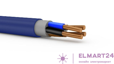 Кабель Русский Свет ВВГнг(А)-LS 4х4 ОК (N) 0.66кВ (м) ЭК000096584