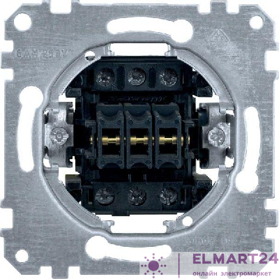 Механизм выключателя 3-кл. СП Merten 10А IP20 (сх. 1+1+1) SchE MTN311900