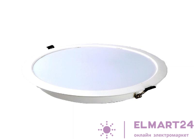 Светильник светодиодный PLED DL6 WH Downlight 10Вт 4000К IP40 ДВО встраив. JazzWay 5036321