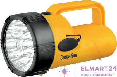 Фонарь 19LED 29314 (аккум. 220В желт.; 4В 2.3А-ч) Camelion 10471