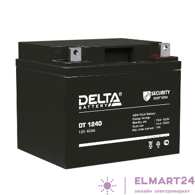 Аккумулятор ОПС 12В 40А.ч Delta DT 1240