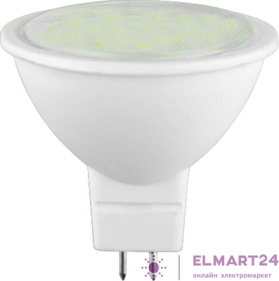 Лампа светодиодная LED3-JCDR/845/GU5.3 3Вт 4500К бел. GU5.3 235лм 220-240В Camelion 11368