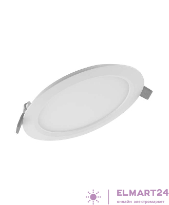 Светильник светодиодный Downlight SLIM ROUND тонкий ДВО 18Вт 3000К 1296Лм IP20 ECO CLASS бел. LEDVANCE 4058075154841