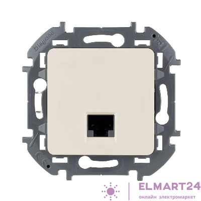 Розетка компьютерная Inspiria RJ45 кат.5E UTP сл. кость Leg 673826