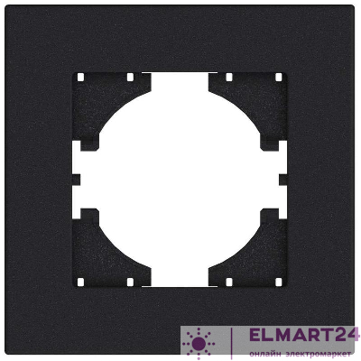 Рамка 1-местн. City графит GUSI С1111-010
