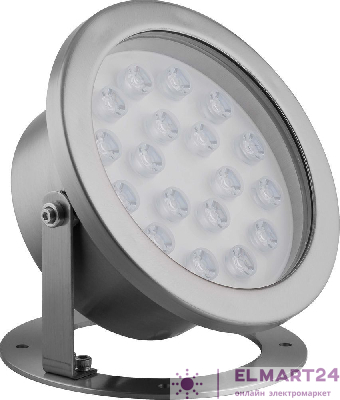 Светодиодный светильник подводный Feron LL-874 Lux 18W RGB 24V IP68 32039