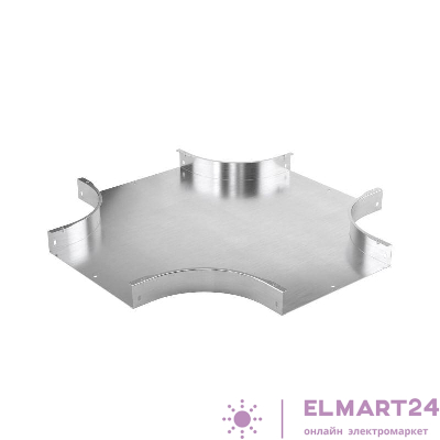 Ответвитель для лотка X-образный 50х100 0.8мм нерж. сталь INOX304 в комплекте с крепеж. эл. DKC ISXL510KC