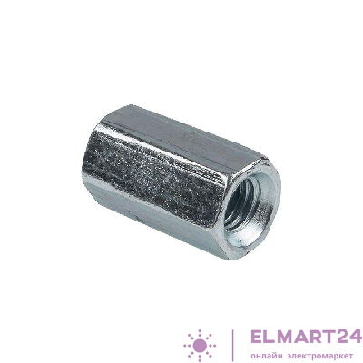 Гайка соед. М10 DIN 6334 INOX EKF gsm10-INOX