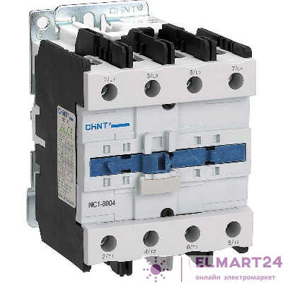 Контактор NC1-8011 80А кат. 230В AC 1НО+1НЗ AC-3 (R) CHINT 222935