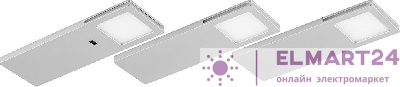 Светодиодная подсветка Feron AL8101 с датчиком движения руки 4000K 2,5W, пластик, комплект 3 шт + блок питания 29744
