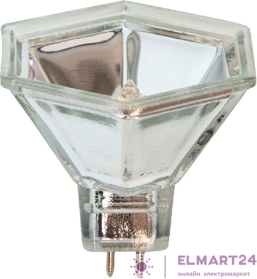 Лампа галогенная, 20W 12V MR16/G5.3 "с синим фильтром", HB4 02255