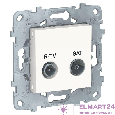 Механизм розетки R-TV/SAT UNICA NEW одиноч. бел. SchE NU545418