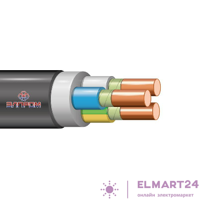 Кабель ВВГнг(А)-FRLSLTx 3х4 (N PE) 0.66кВ (м) Элпром НТ000005260