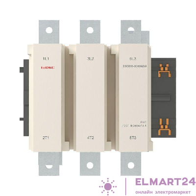 Контактор магнитный DSC630-3C00A230 630А 335кВт (AC3) 220В AC DKC DSC630-3C00A230