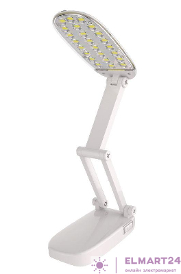 Светильник UF-703 С01 24LED настол. аккумулятор. бел. Ultraflash 13108