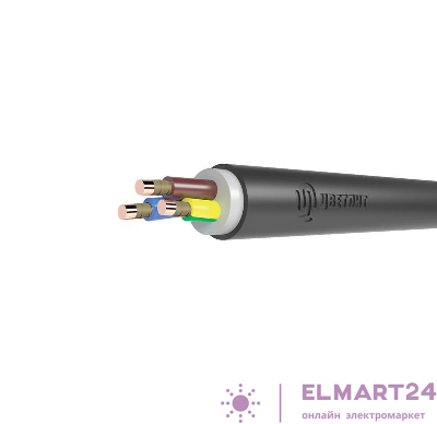 Кабель ВВГнг(А)-FRLS 3х10 ОК (N PE) 0.66кВ (м) Цветлит 00-00140722