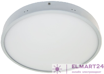 Светильник накладной 120 LED, 24W, 1920Lm, белый (4000К), AL506 27933