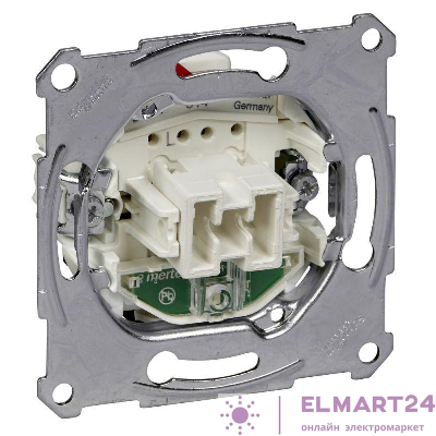 Механизм выключателя 1-кл. 1п СП Merten 10А IP20 10AX с индикацией SchE MTN3101-0000