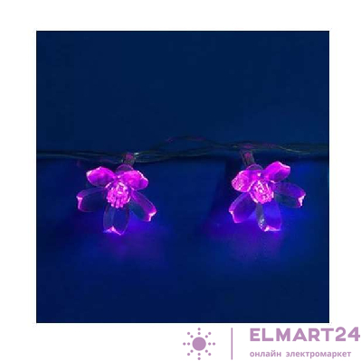 Гирлянда светодиодная "Сакура розовая" ULD-S0700-050/DTA PINK IP20 PINK SAKURA 50LED 7м Uniel 07933