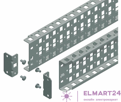 Комплект реек попереч. универс. 3-х рядных L=600мм (к-т 2шт) SchE NSYSUCR9060