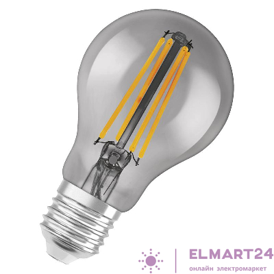 Лампа светодиодная SMART+ Filament Classic Dimmable 44 6Вт/2700К E27 LEDVANCE 4058075486126