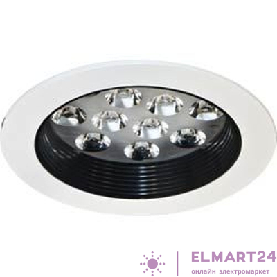 Светильник встраиваемый со светодиодами, 12 LED, 12  W, 220V, AL162 27688