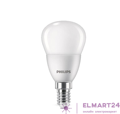 Лампа светодиодная Ecohome LED Lustre 5Вт 500лм E14 840 P46 Philips 929002970037