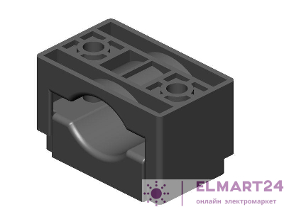 Крепление одиночное кабельное d25-40мм EKF scc2540