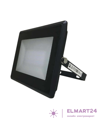 Прожектор светодиодный FLOODLIGHT ДО 50Вт 3000К 3240Лм IP65 ECO CLASS черн. LEDVANCE 4058075176690