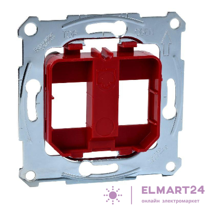Опора Merten платы для модул. штепсел. разъема красн. SchE MTN4566-0006