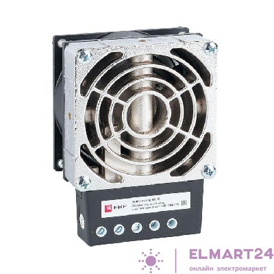 Обогреватель на DIN-рейку с вентилятором 100Вт 230В IP20 Quardo PROxima EKF heater-vent-q-100-20