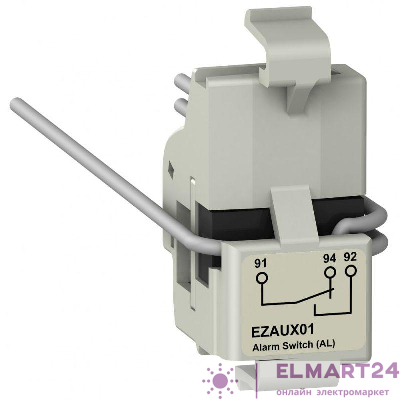 Контакт сигнализации аварийного откл. (AL-SD) EZC100 SchE EZAUX01