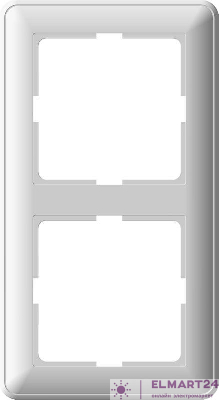 Рамка 2-м СП W59 шампань SchE KD-2-48