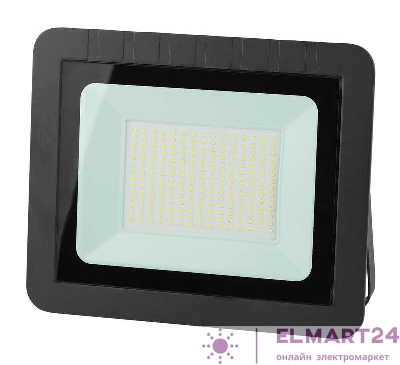 Прожектор светодиодный LPR-150-6500K SMD Eco Slim 275х60х340 150Вт 12000лм 6500К IP65 ЭРА Б0036388