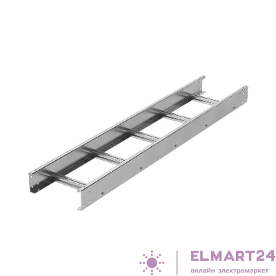 Лоток лестничный 150х500 лонжерон 3мм L3000 алюм. DKC ALW31550