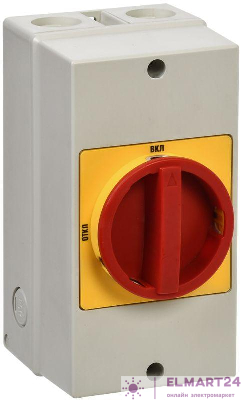 Переключатель кулачковый ПКП10-13/К 10А на 2 полож. откл.-вкл. 400В IEK BCS33-010-1