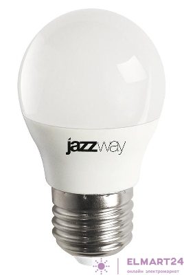 Лампа светодиодная PLED-LX G45 8Вт 5000К E27 JazzWay 5028685