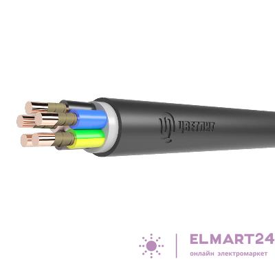 Кабель ВВГнг(А)-FRLS 5х4 ОК (N PE) 0.66кВ (м) Цветлит 00-00140729