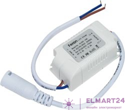 Драйвер для светодиодных светильников мощностью 6W  AC185-265V DC 24-30V , LB141 21567