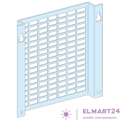Плата перф. 4мод. для шкафа 250мм для Prisma Plus SchE 03175