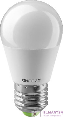 Лампа светодиодная 90 114 OLL-G45-10-230-6.5K-E27-PROMO ОНЛАЙТ 90114