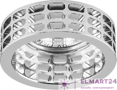 Светильник встраиваемый Feron DL234 потолочный MR16 G5.3 хром 18764