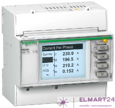 Измеритель мощности PM3200 поверенный базовая модель SchE METSEPM3200RU